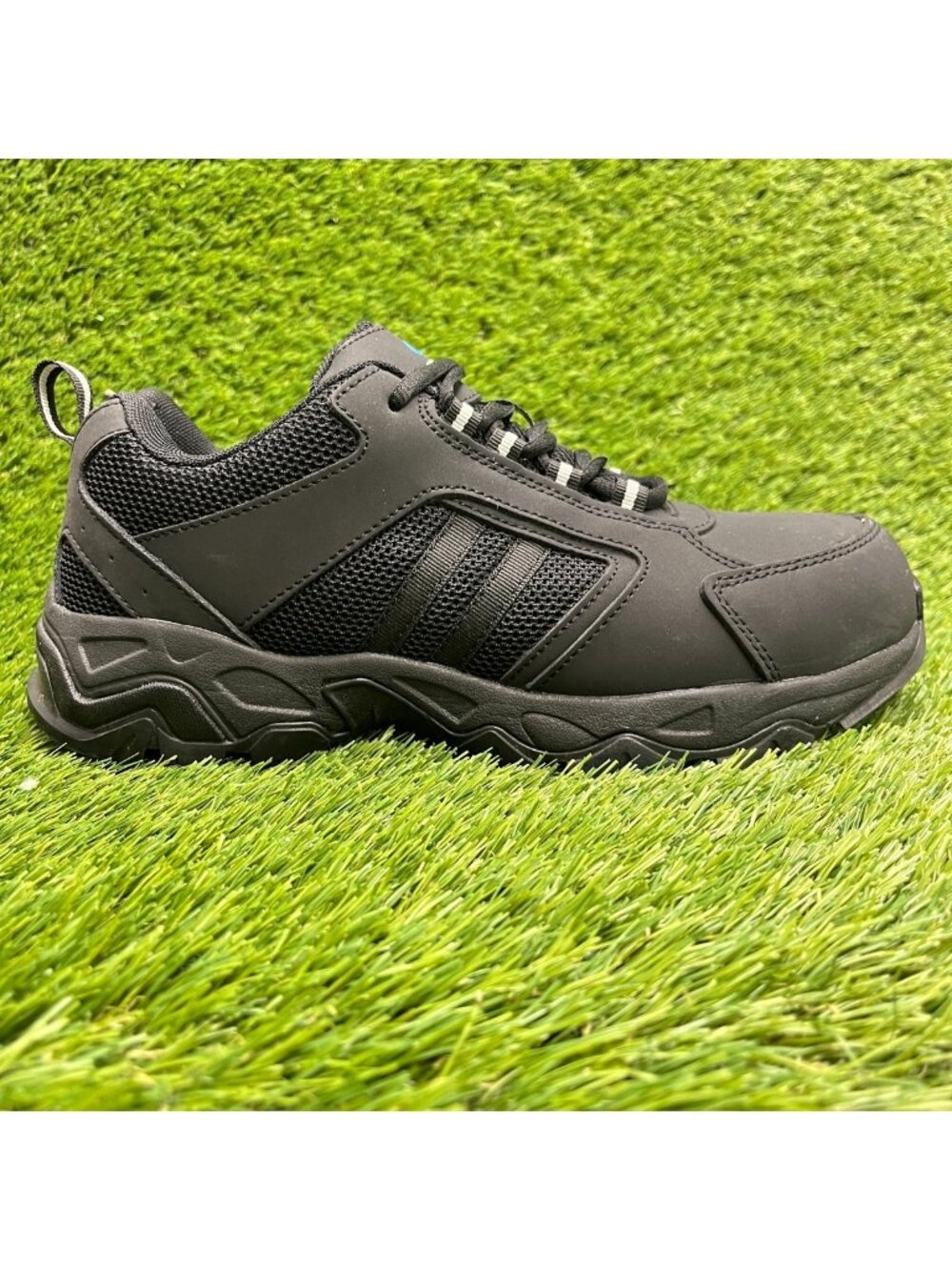 Nautilus Guard Sport Mens Size 7.5 Black Electric Hazard Steel Toe Work Shoes